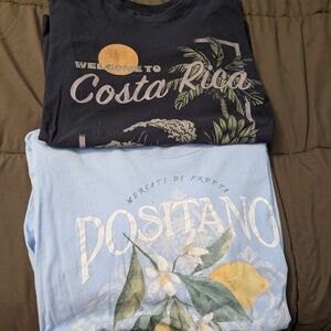 Costa Rica Graphic Tee - Navy Blue Kids Top